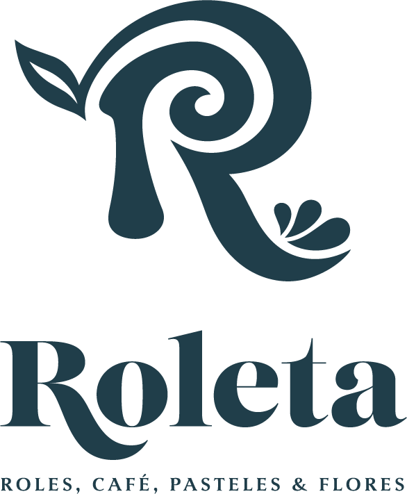 Roleta — roles, café, pasteles y flores